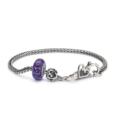 From the Heart Silver Bead