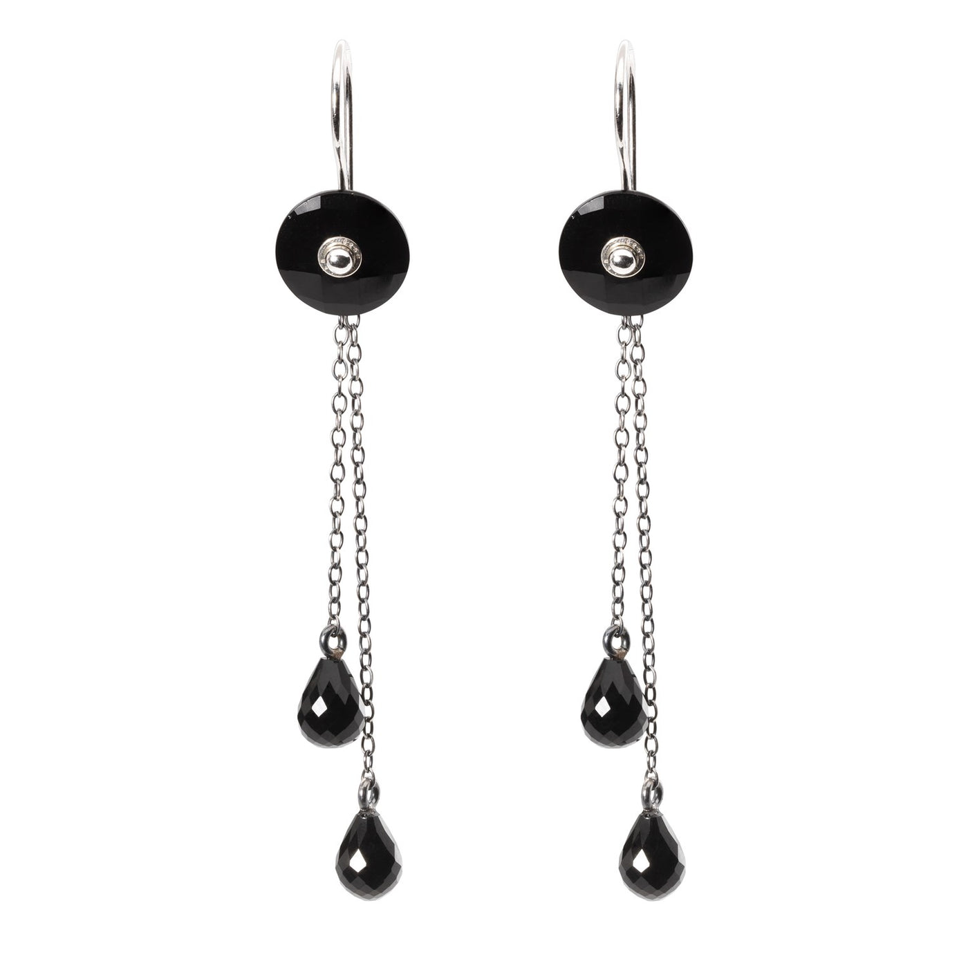 Fancy Facet Earring Drops