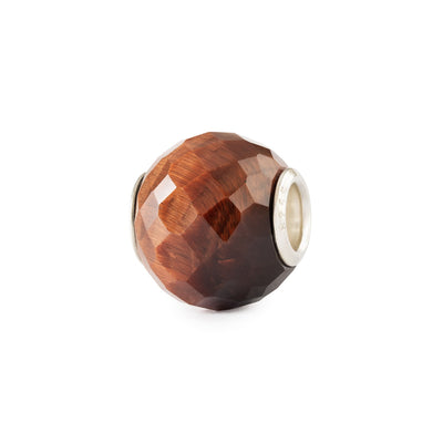 Round Red Tiger Eye Facet