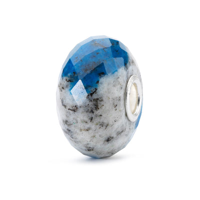 Feldspar Azurite Rock Bead