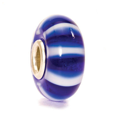 Blue Stripe Bead